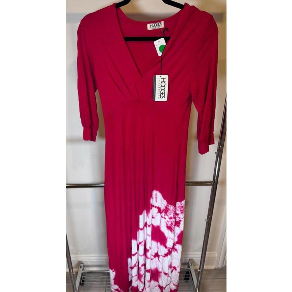 Hodges Collection Women's Maxi Dress - XL - Persimmon Slope